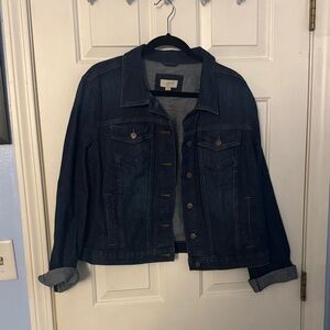 LOFT Dark Blue Denim Jacket